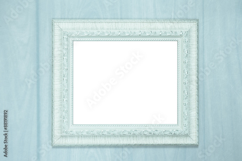 Vintage photo frame with retro color effect