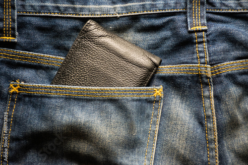 Foto wallet jeans