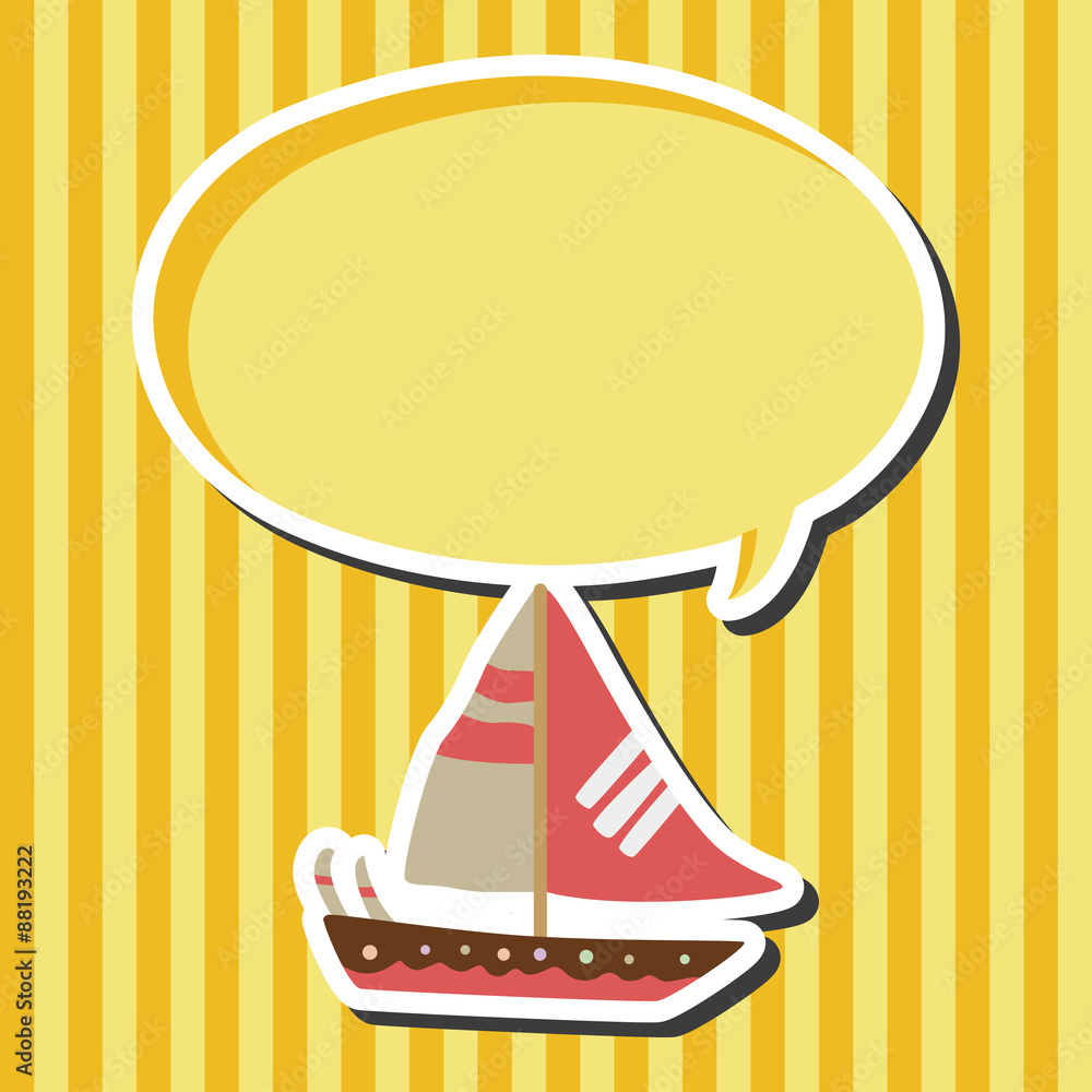 Transportation boat theme elements vector,eps Transportation boat theme elements vector,eps