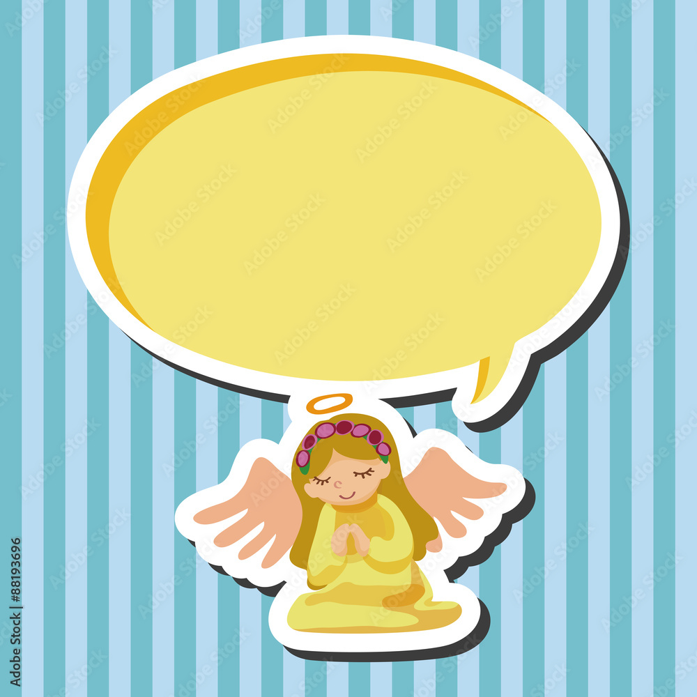angel cartoon design elements vector angel cartoon design elements vector