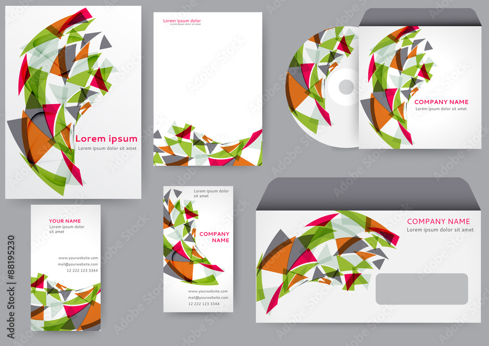 Abstract identity template