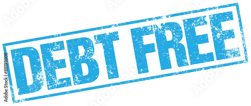 debt free stamp