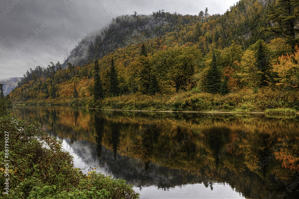 The colors of Autumn at Agawa Canyon The colors of Autumn at Agawa Canyon