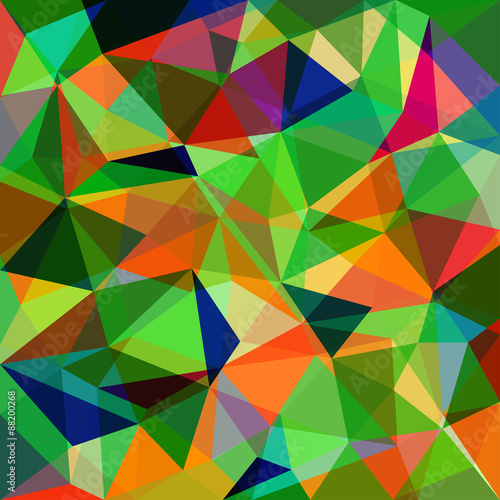 Triangular abstract background