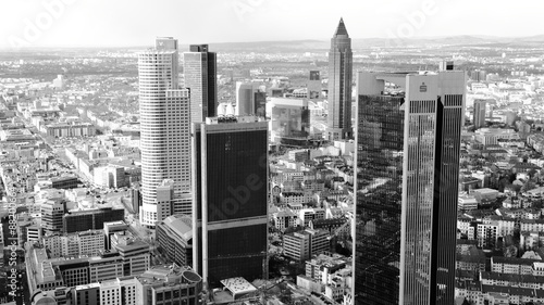 Frankfurt am Main  Blick vom Maintower  M  rz 2015 
