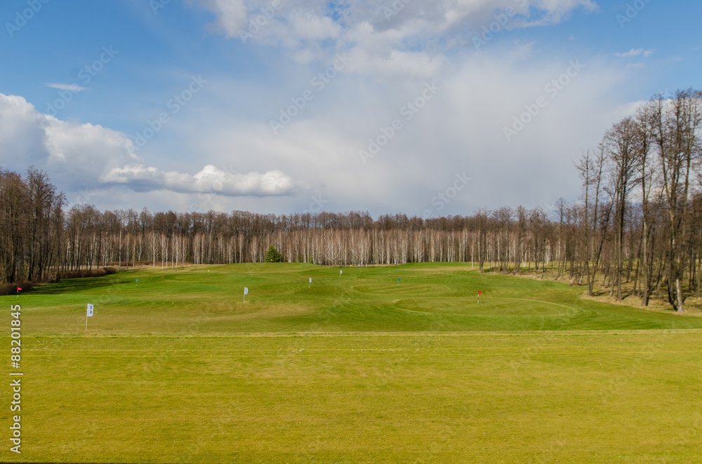 Golf field Golf field