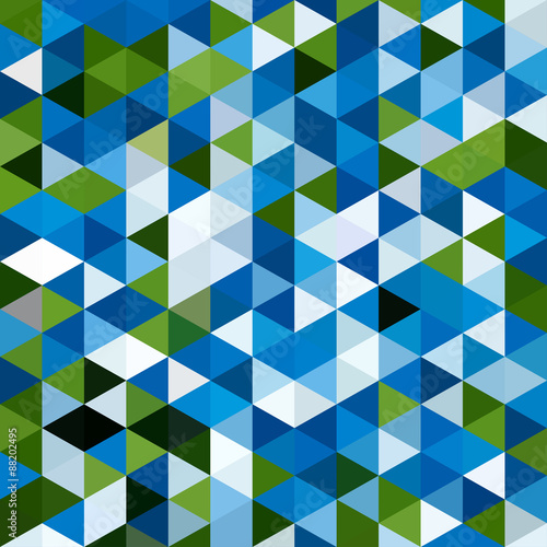 Triangular abstract background