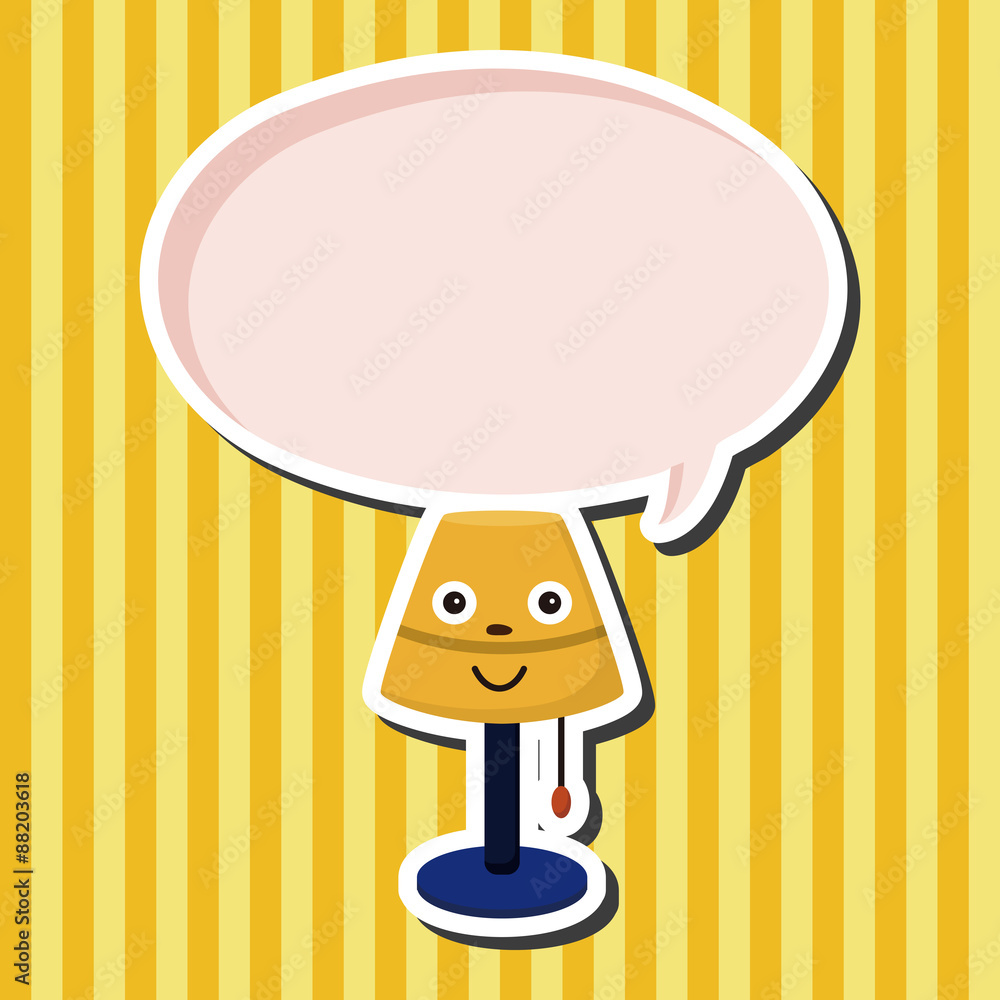 Home appliances theme lamp elements Home appliances theme lamp elements