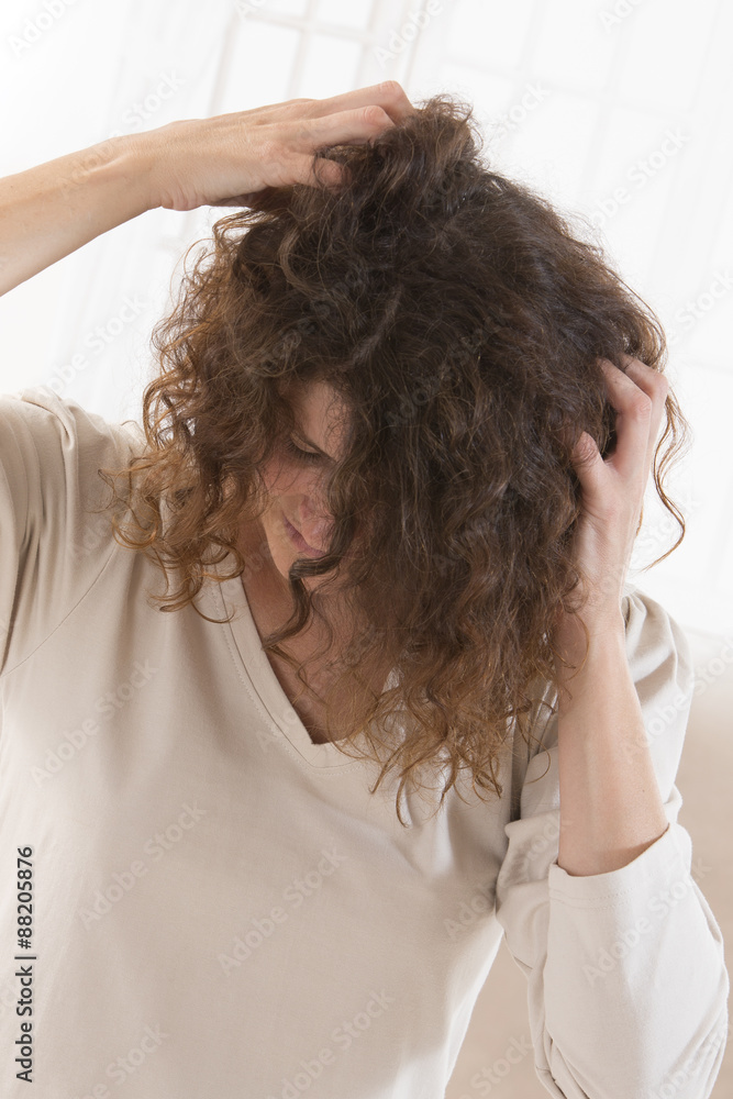 Naklejka premium Maux de Tête