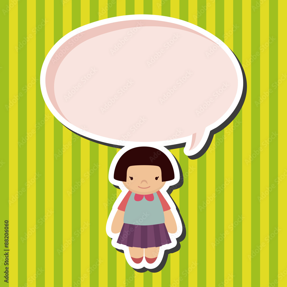 family girl character theme elements family girl character theme elements