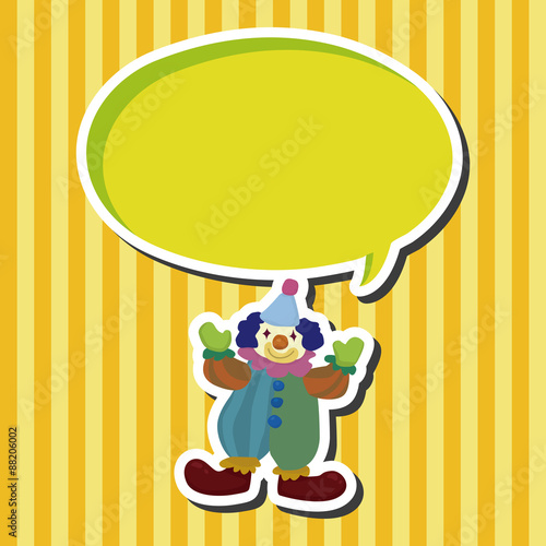 clowns theme elements vector,eps