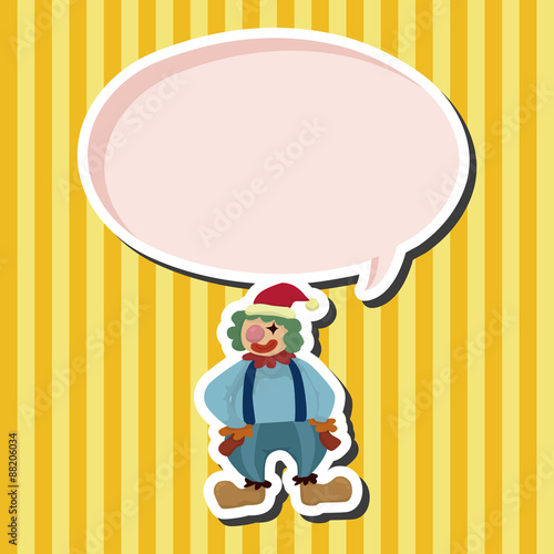 clowns theme elements vector,eps