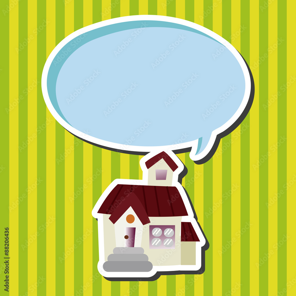 Fototapeta premium Building house theme elements,eps