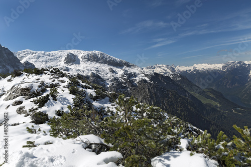 landscape with mountains