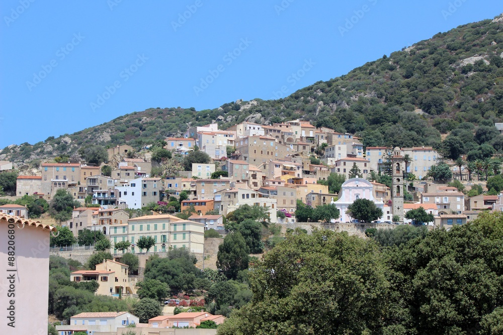 Lumio, village de Haute-Corse 