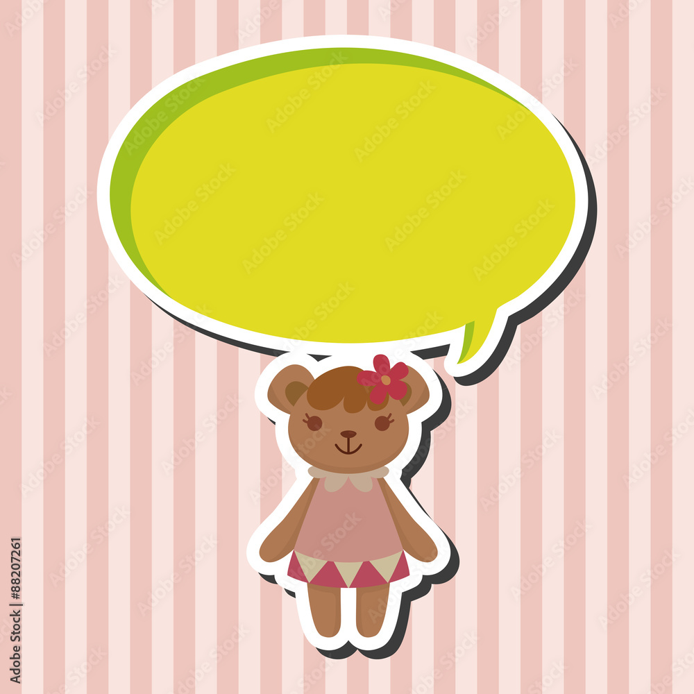 bear theme elements vector,eps bear theme elements vector,eps