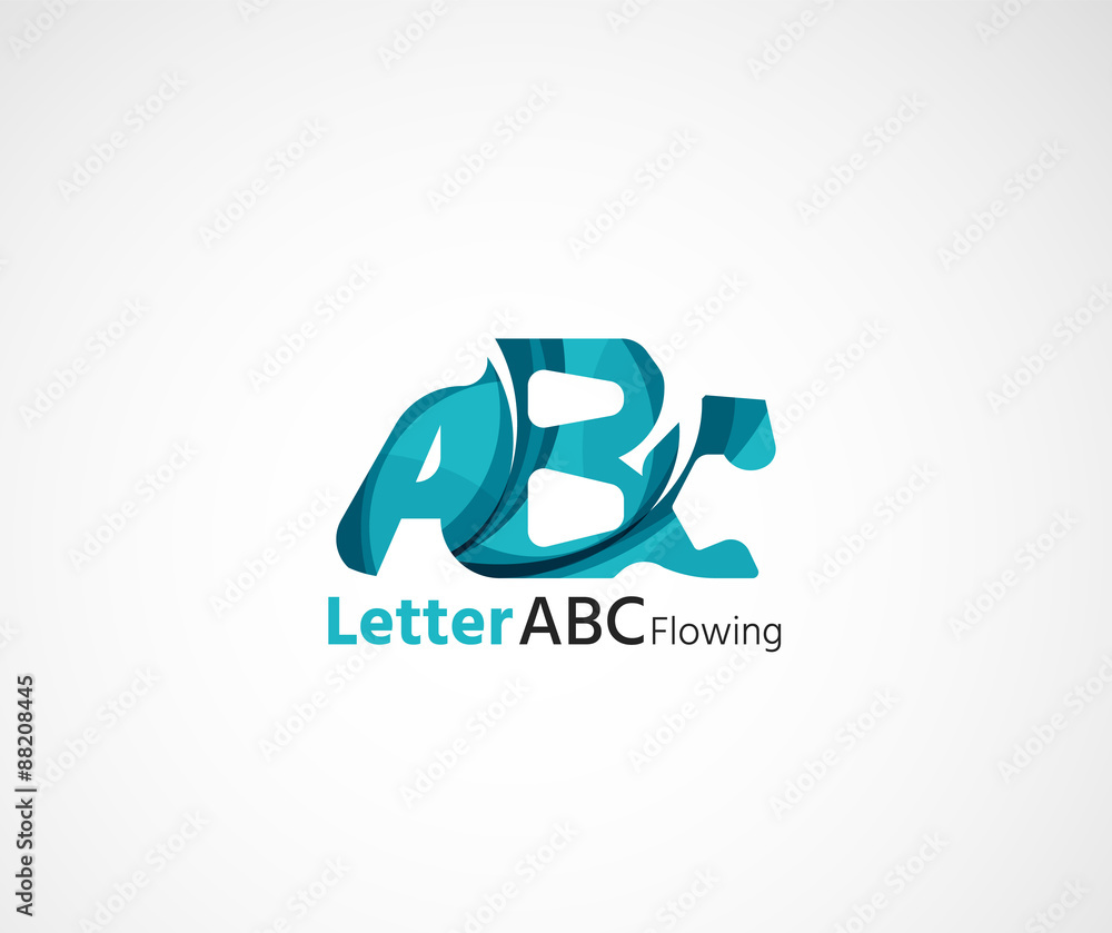 Abc company logo. Vector illustration.