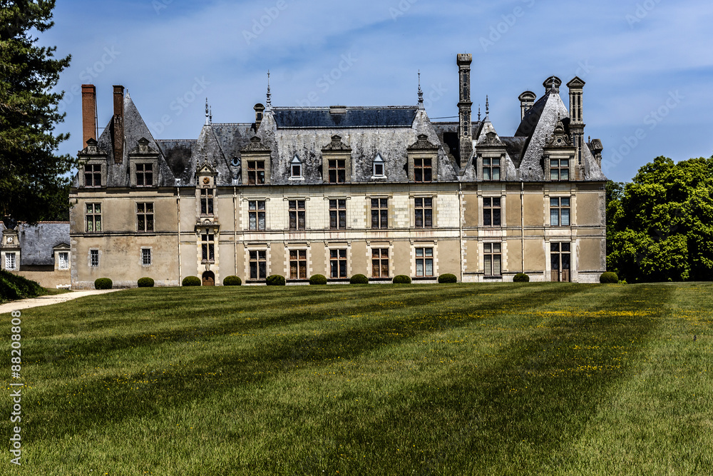 Chateau de Beauregard. France, Loire Valley, Cellettes. Chateau de Beauregard. France, Loire Valley, Cellettes.