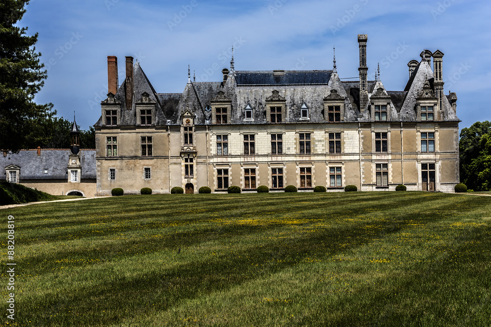 Chateau de Beauregard. France, Loire Valley, Cellettes. Chateau de Beauregard. France, Loire Valley, Cellettes.
