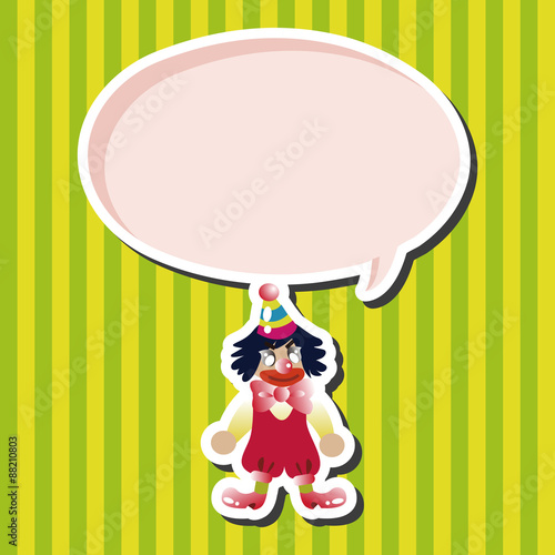 clowns theme elements vector,eps