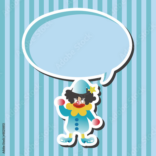 clowns theme elements vector,eps