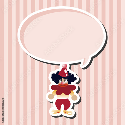 clowns theme elements vector,eps