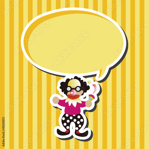 clowns theme elements vector,eps