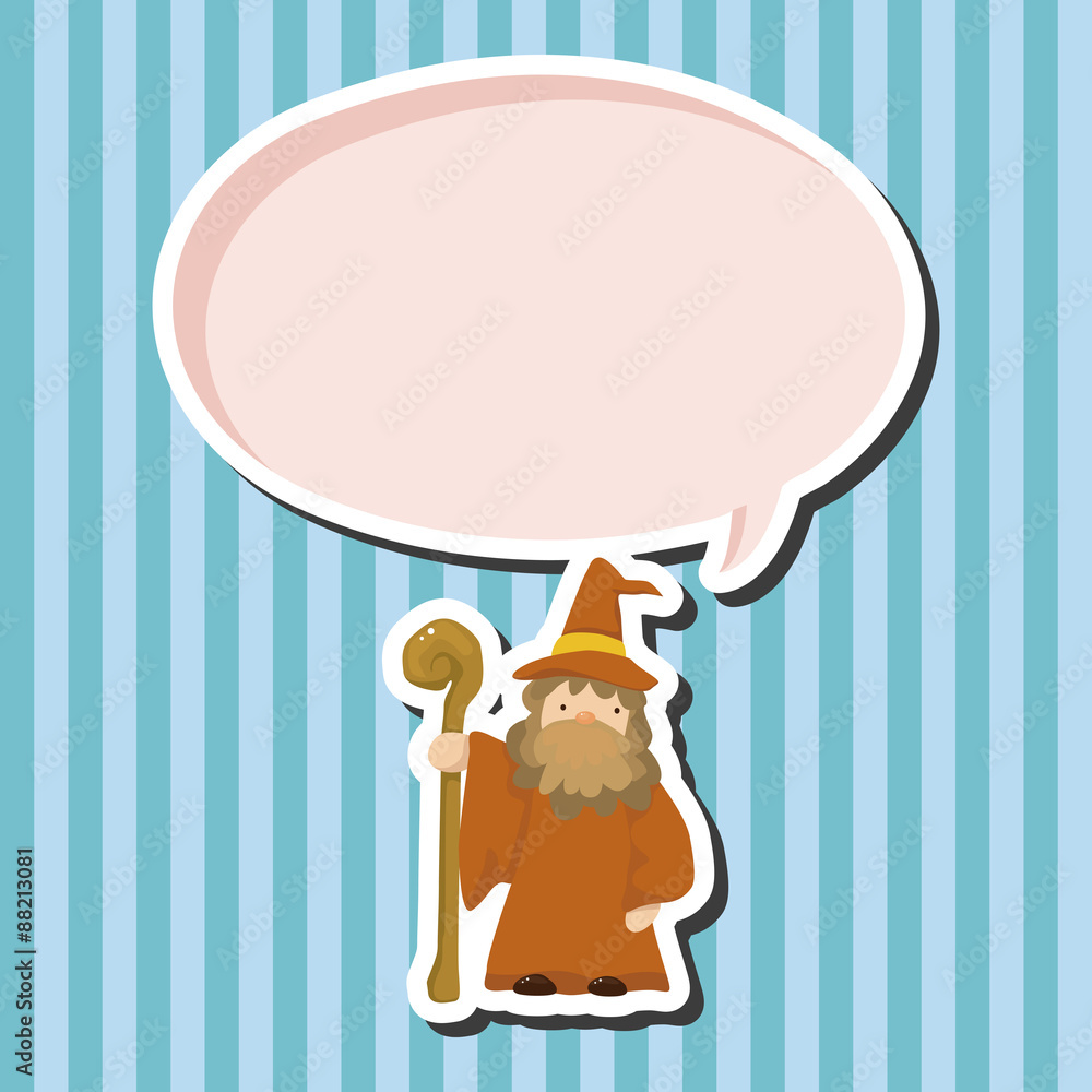 witch cartoon theme elements witch cartoon theme elements