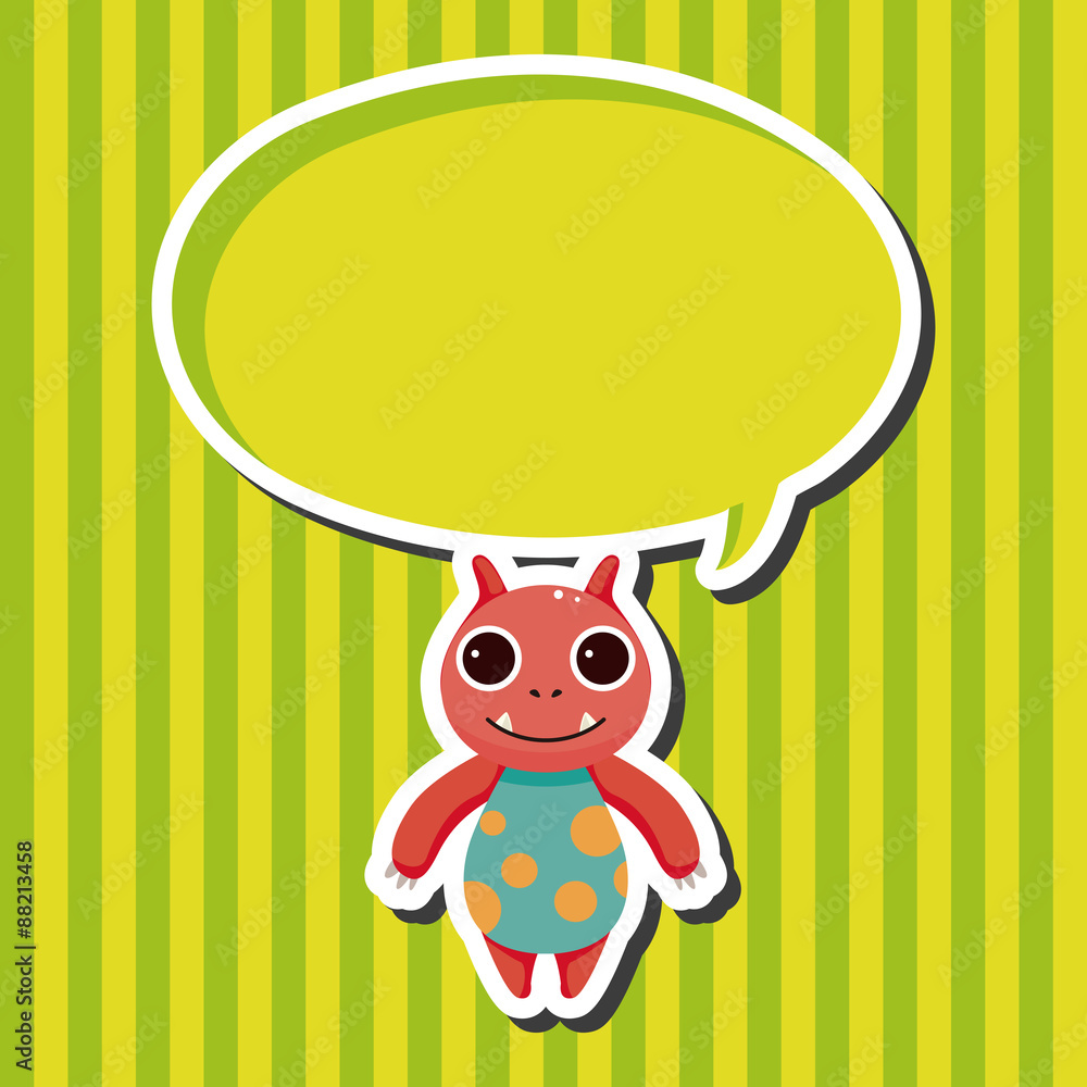 bizarre monster theme elements bizarre monster theme elements