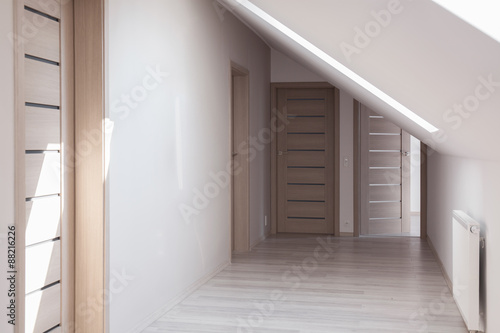 Wallpaper Mural Home hallway in neutral colors Torontodigital.ca