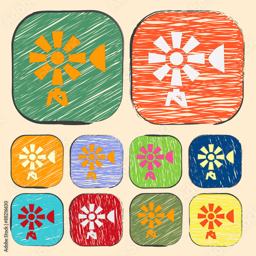 modern farm icon