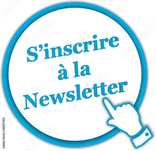 bouton s'inscrire à la newsletter