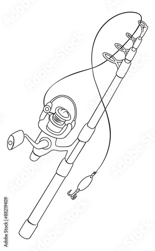 spinning rod
