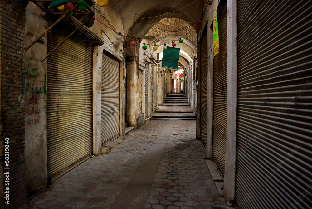 Fototapeta premium Bazar endormi