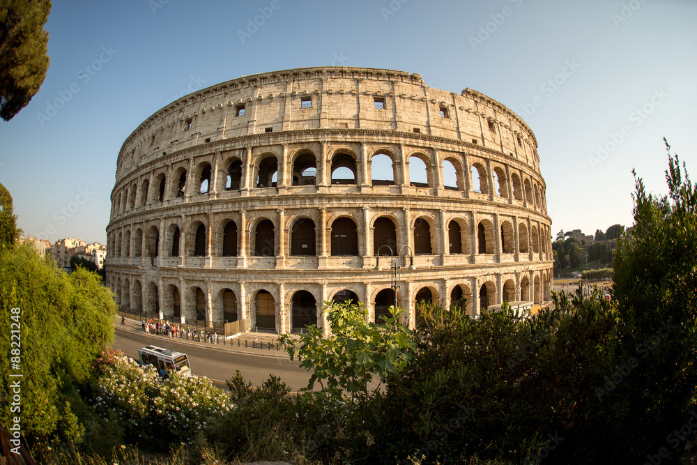 Fototapeta premium Das Kolosseum Colosseo in Rom Italien