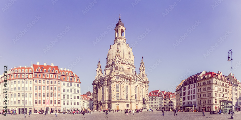 Dresden Neumarkt Frauenkirche 