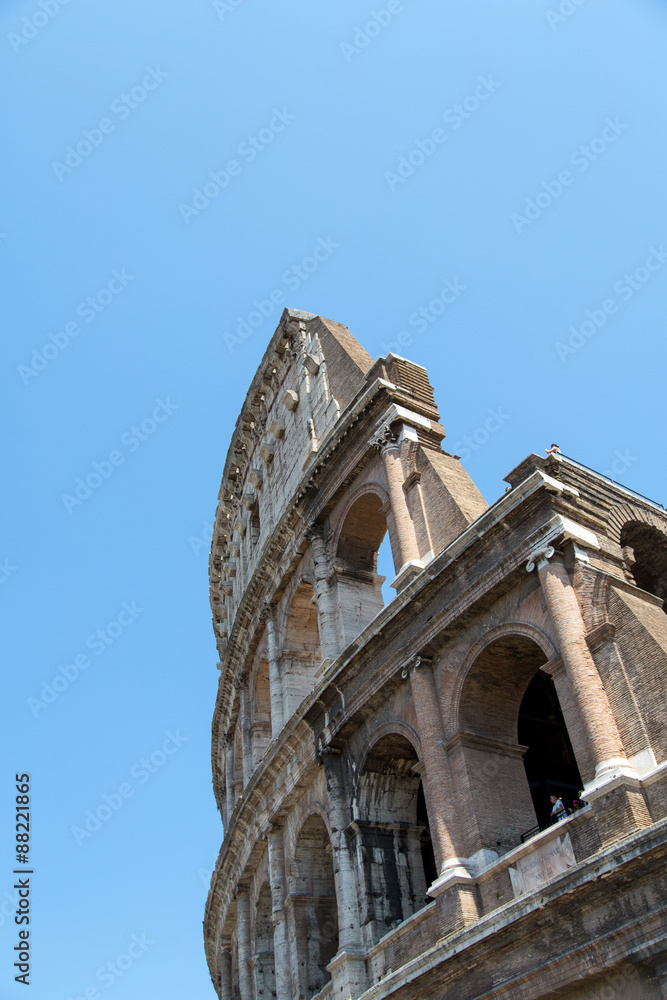 Das Kolosseum Colosseo in Rom Italien