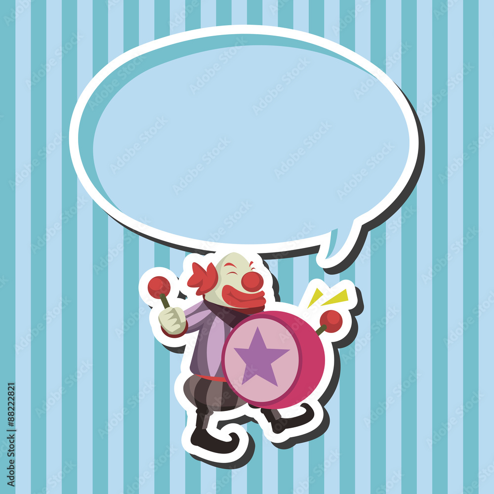 circus theme clown elements circus theme clown elements