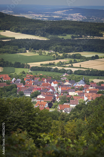 Dorf Ländlich Kulurlandschaft