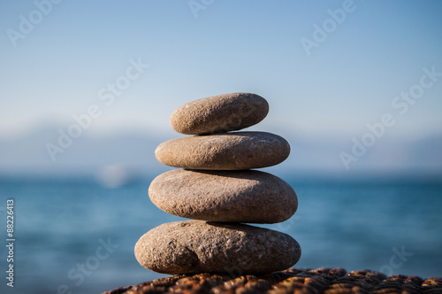 stack of stones balance