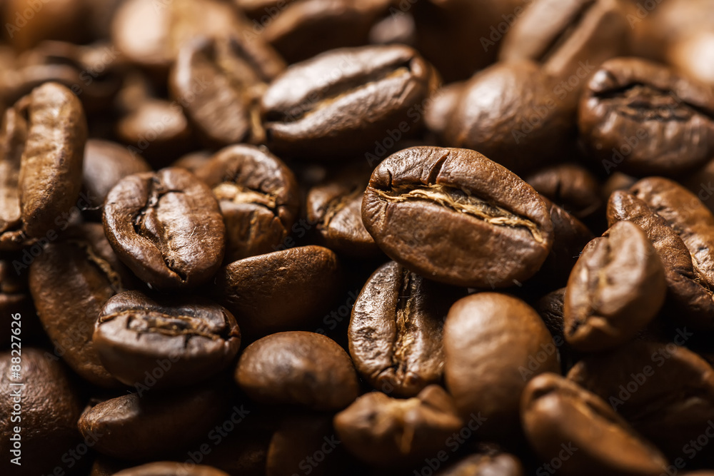 Coffee beans background Coffee beans background