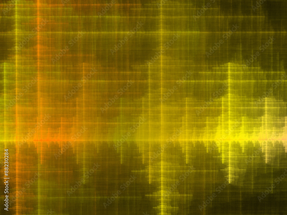 Abstract shapes made of fractal textures. Abstract shapes made of fractal textures.