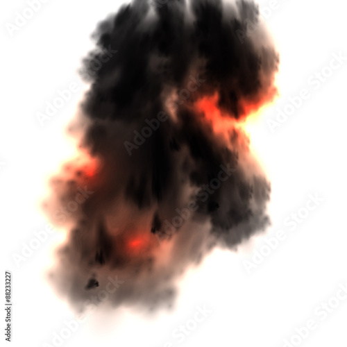 Smoke or water background, easy editable