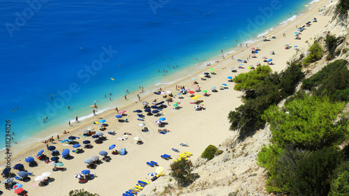 Egremni beach at Lefkada, Ionion sea, Greece © Željko Radojko