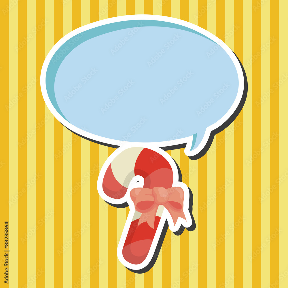 Christmas candy cane theme elements Christmas candy cane theme elements