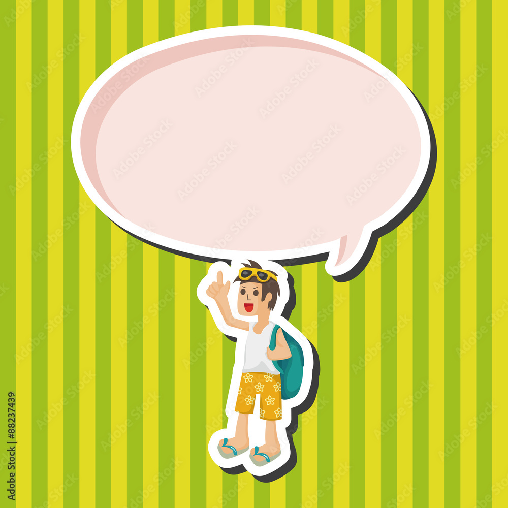 boy character theme elements boy character theme elements