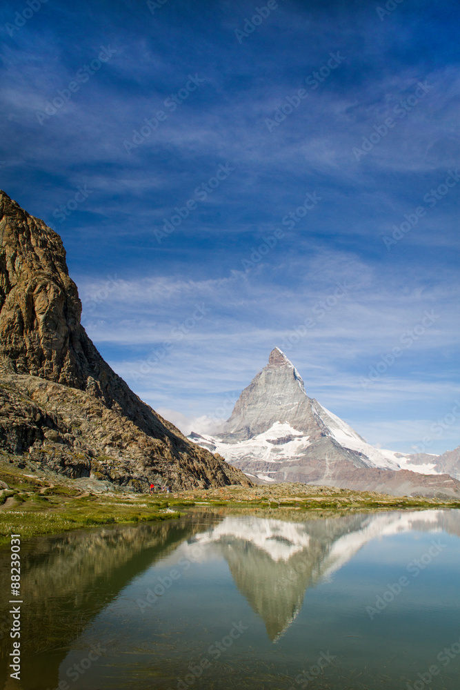 Matterhorn in the swiss alps