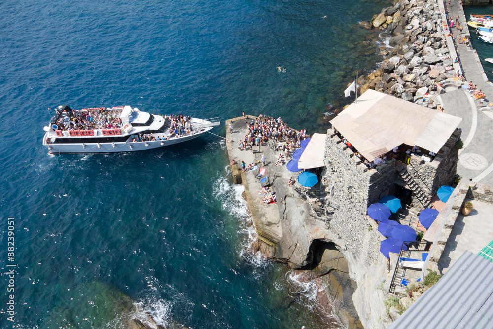 Obraz premium 5 terre vernazza