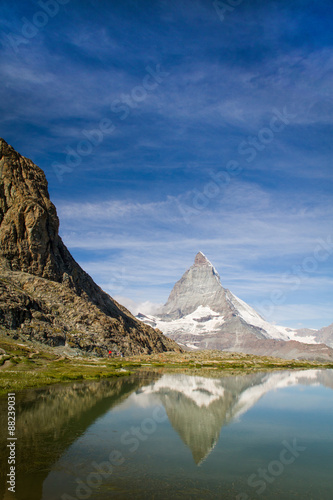 Matterhorn in the swiss alps
