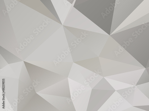 Silver Triangular Background © vectorlia